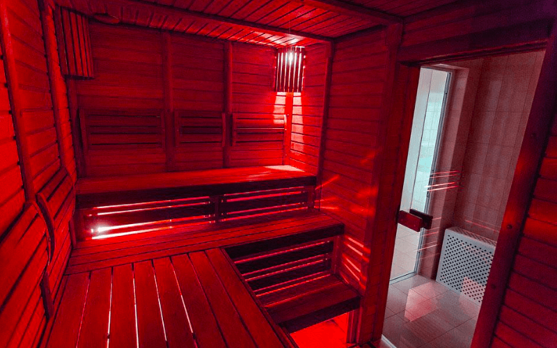 infrarood lichttherapie sauna